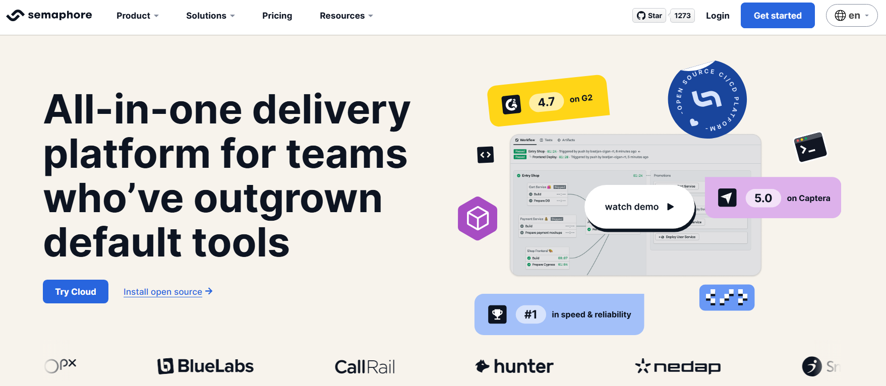 semaphore homepage